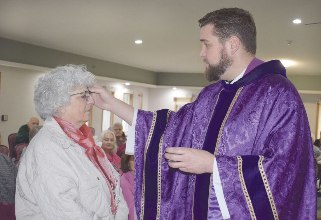 Ash Wednesday at Evergreen News, Sports, Jobs The Daily News